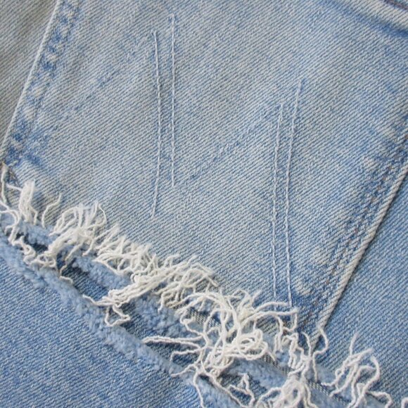 NWT Mother The Weekender Fray in California Cruiser Stretch Flare Jeans 33 - Picture 7 of 11